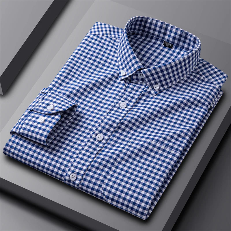 Herreskjorte i elegant Oxford-stil