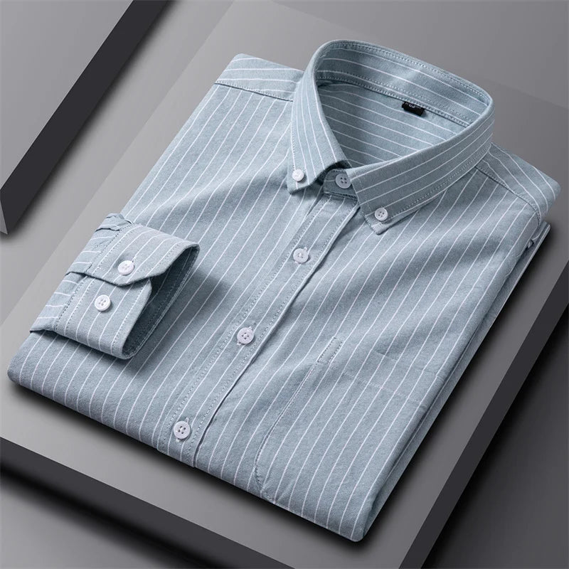 Herreskjorte i elegant Oxford-stil