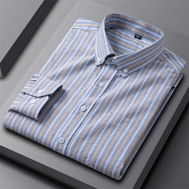 Herreskjorte i elegant Oxford-stil