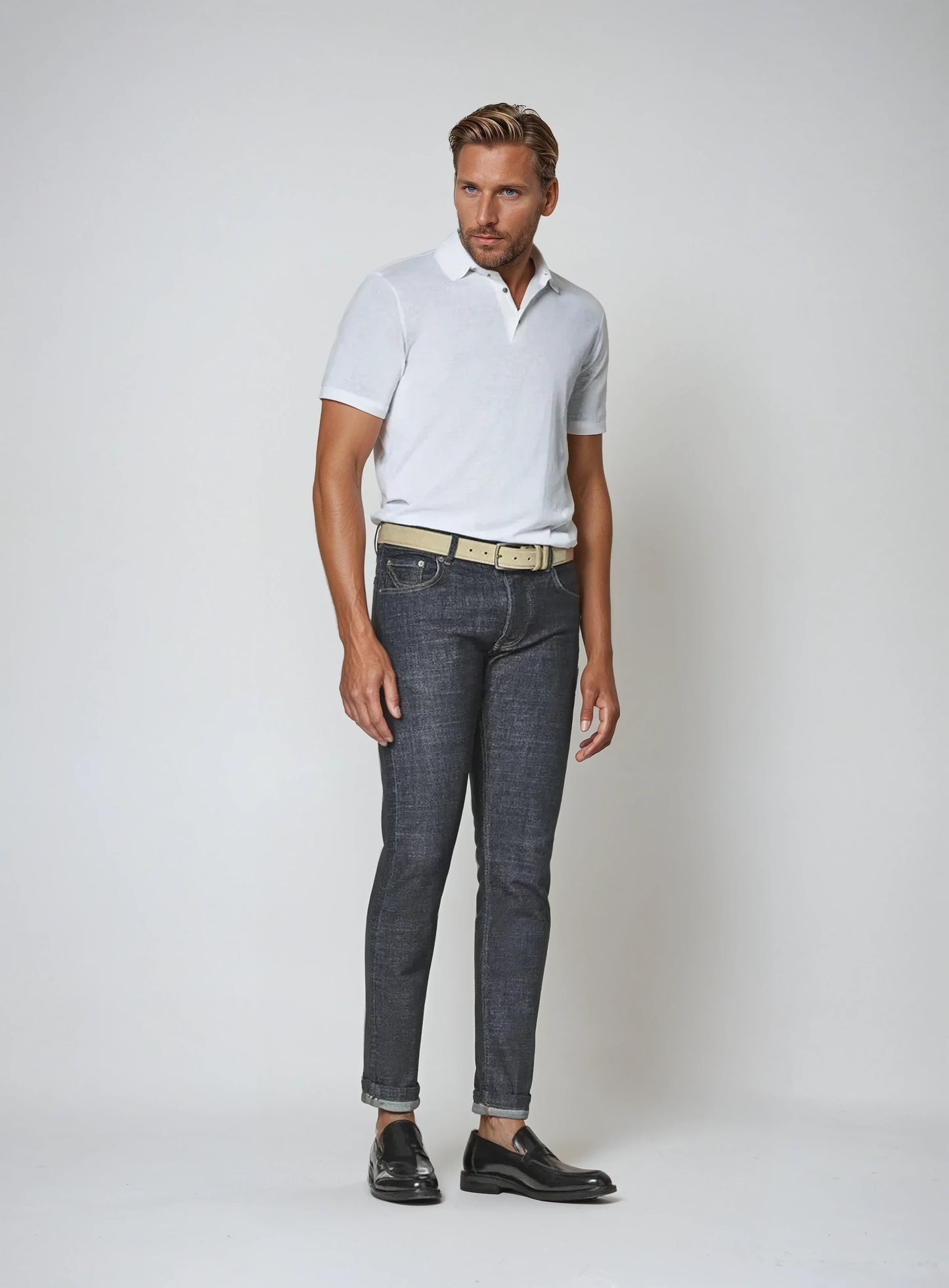 Premium Polo Shirt - Wit