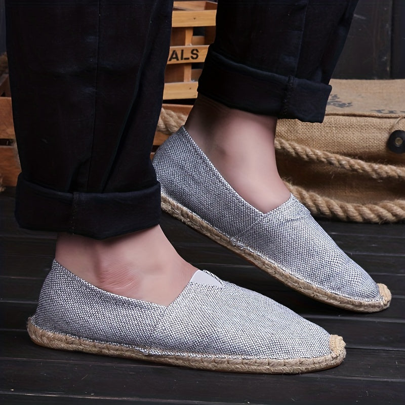 Elegante herre-espadrillos