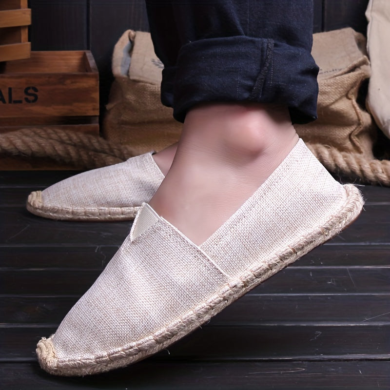 Elegante herre-espadrillos