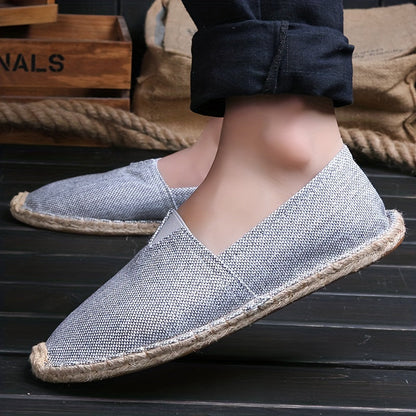 Elegante herre-espadrillos