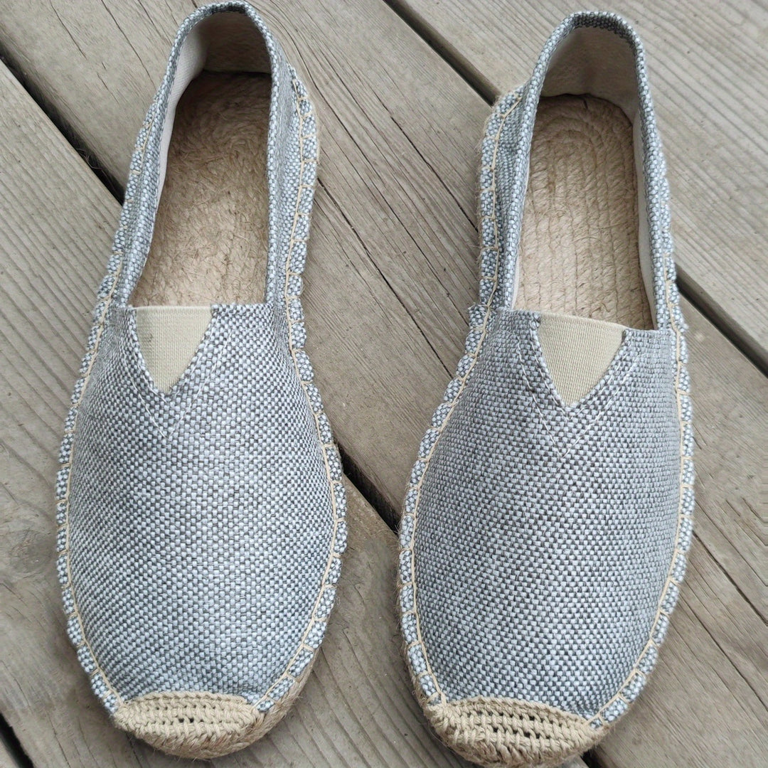 Elegante herre-espadrillos