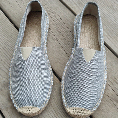 Elegante herre-espadrillos